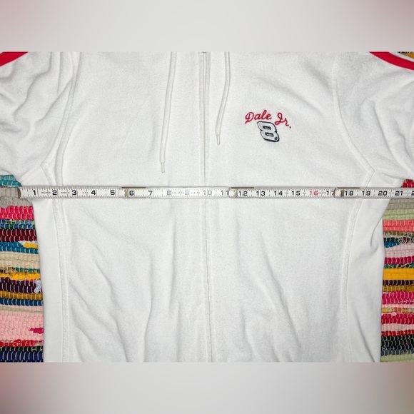 Chase Athletics Nascar Dale Earnhardt Jr. Terry Cloth Zip Up Jacket - Picture 8 of 9